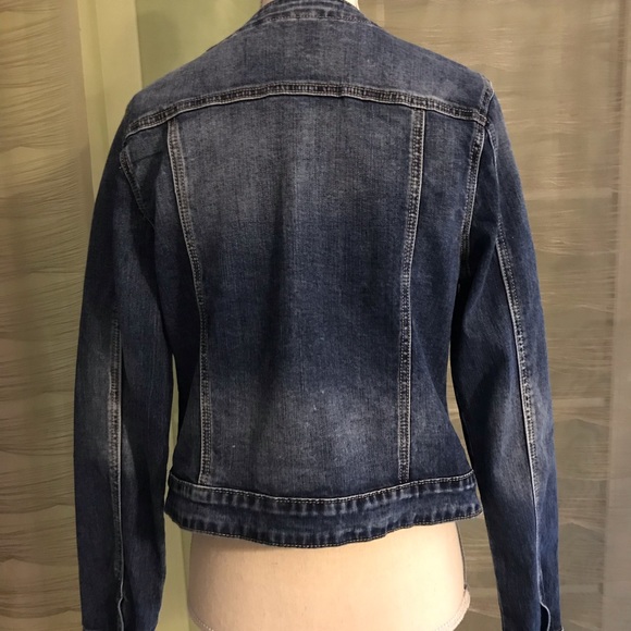 Jean Jacket with Rhinestones - Picture 2 of 4